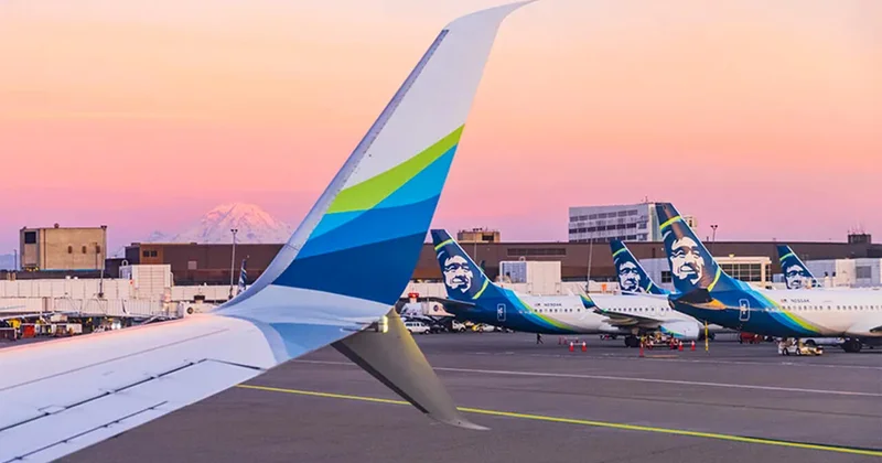 Alaska Airlines прекратила полеты
