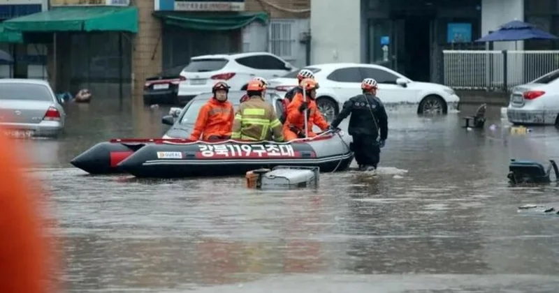 Число жертв наводнений в Южной Корее выросло до 18 человек