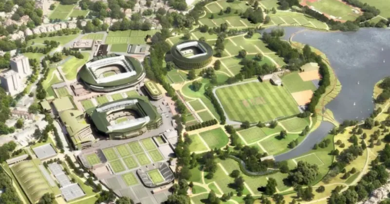 Uimbldon tennis kompleksi üç dəfə genişlənəcək