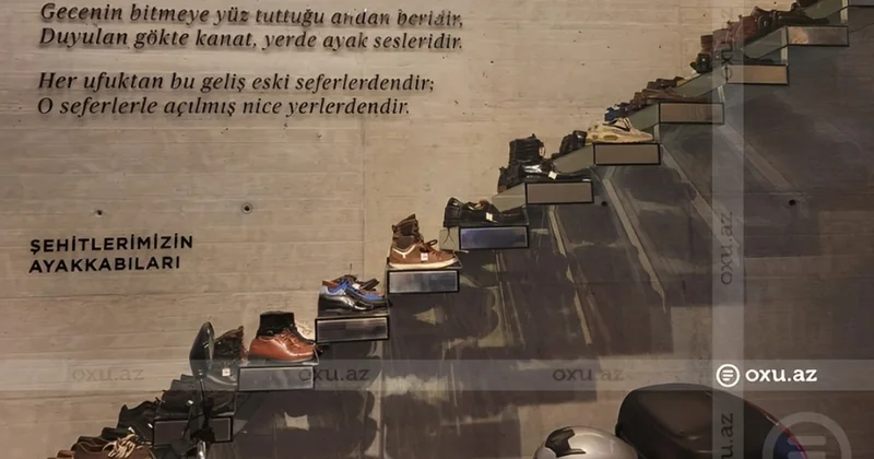 Bir gecənin əsəri: Şəhid ayaqqabılarının danışdığı muzeydən REPORTAJ