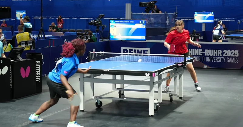 Universiada: stolüstü tennisçimiz fərdi və qoşa yarışlarda qalib gəlib FOTO