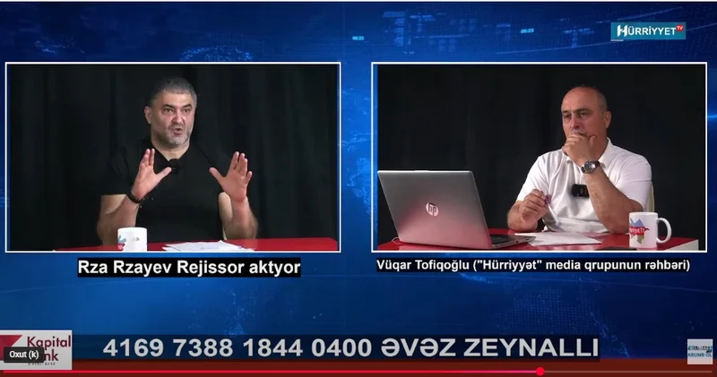 Vüqar Tofiqoğlunun 21.07.2025 ci il saat 16:06 da olan buraxılışı