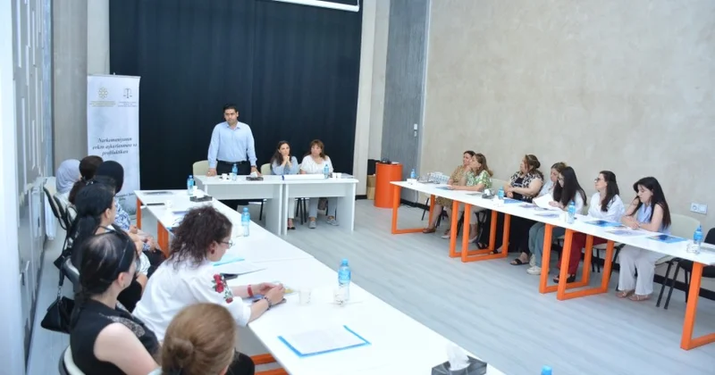 “Narkomaniyanın erkən aşkarlanması və profilaktikası” layihəsi çərçivəsində Şamaxıda tədbir keçirilib FOTOLAR