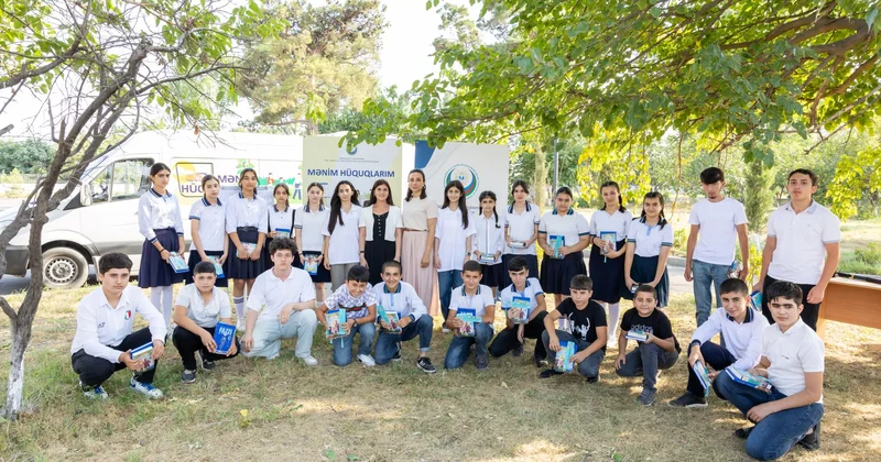 “Mənim hüquqlarım” adlı təşviqat avtobusu layihəsi çərçivəsində Bərdə rayonuna növbəti səfər təşkil olunub