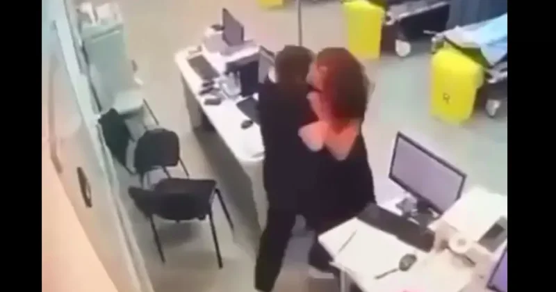 В тбилисской больнице женщина пыталась прокусить горло медсестре Видео