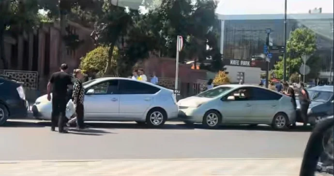 20 Yanvarda taksi sürücüləri kameradan yayınmaq üçün görün hansı üsula əl atıb VİDEO