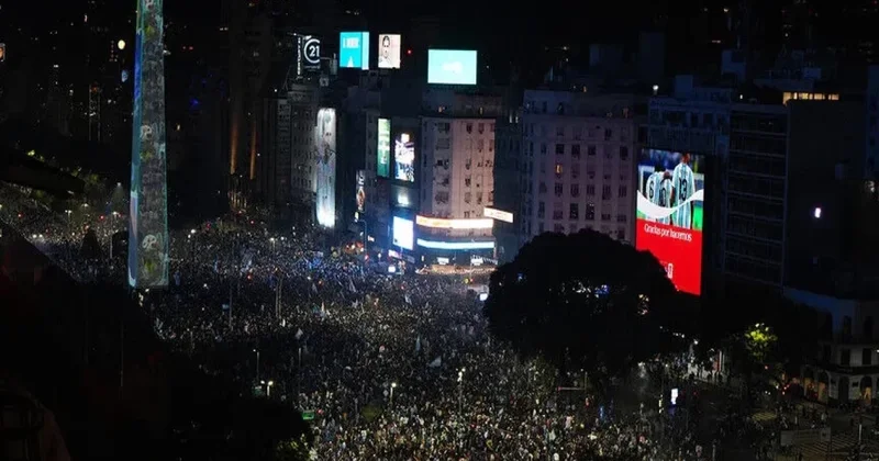 Argentinada Dünya Kubokunun finalından sonra baş verən iğtişaşlarda 15 nəfər saxlanılıb