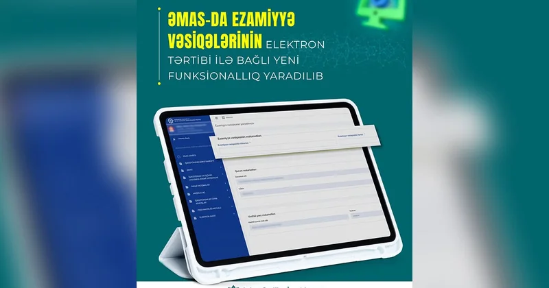 ƏMAS da yeni funksionallıq yaradıldı