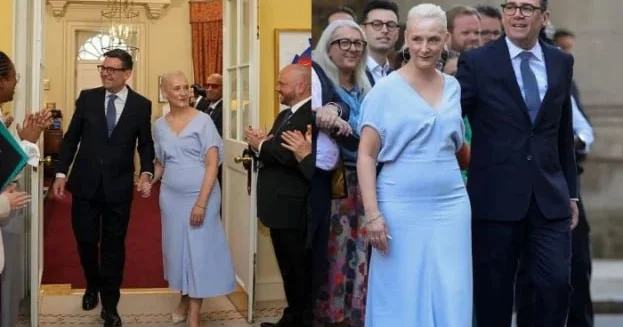 Britaniyanın yeni baş nazirinin xanımı bu brendin geyimi ilə diqqət çəkdi FOTO