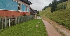 Rusiyada daşqın olub, evlər su altındadır