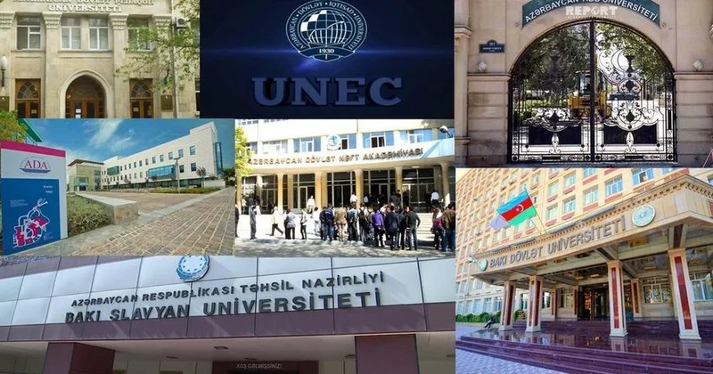 8 min manatlıq ixtisas Azərbaycanda ən bahalı UNİVERSİTETLƏR