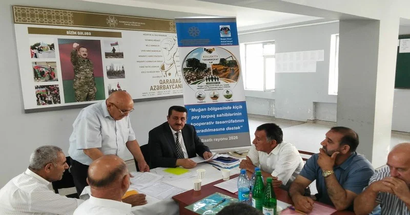 Muğan bölgəsində kooperativ təsərrüfatının yaradılmasına dəstək layihəsi çərçivəsində seminar keçirilib