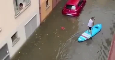 Венецию подтопило ВИДЕО