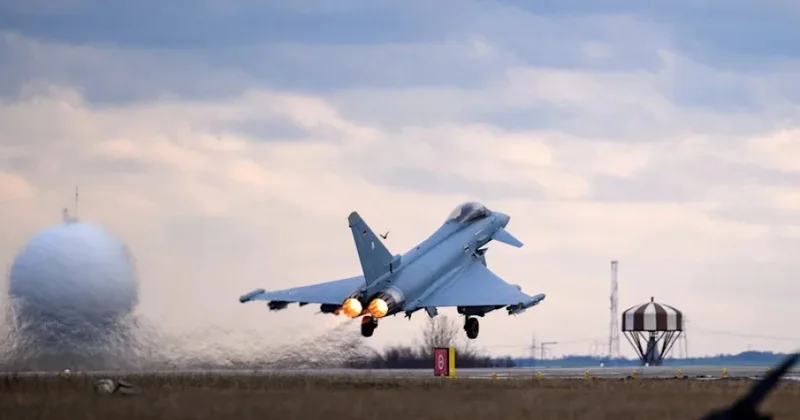 Rusiyanın Ukrayna sərhədi yaxınlığındakı hava hücumları səbəbindən NATO “Eurofighter” qırıcılarını havaya qaldırıb