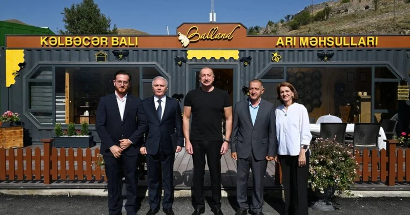Bilirsən, mən balınızı da təbliğ edirəm Prezidentlə Kəlbəcər sakininin maraqlı dialoqu (FOTOLAR)