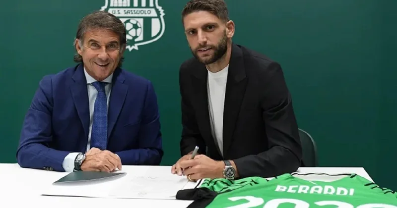 Berardi daha 4 il Sassuolo da