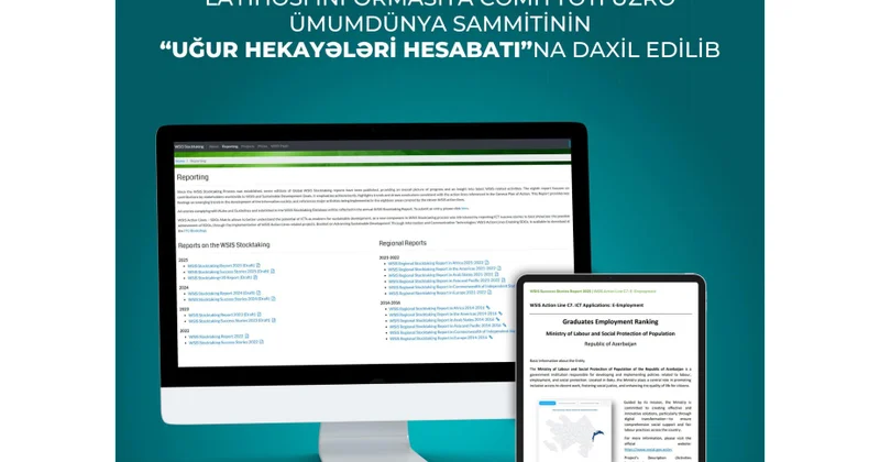 “Məzunların məşğulluq reytinqi” layihəsi “Uğur hekayələri hesabatı”na daxil edilib