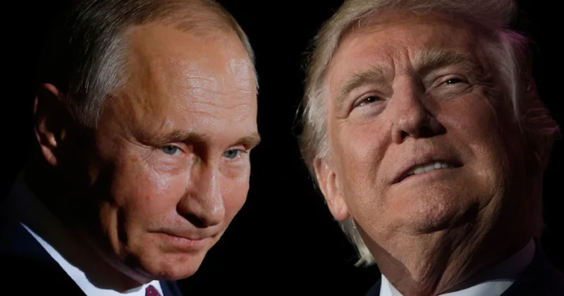 Tramp Putinlə şəklini paylaşdı, şəhadət barmağına diqqət çəkdi