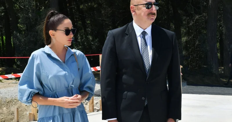 Prezident və xanımı Ağdərənin Kolatağ kəndində