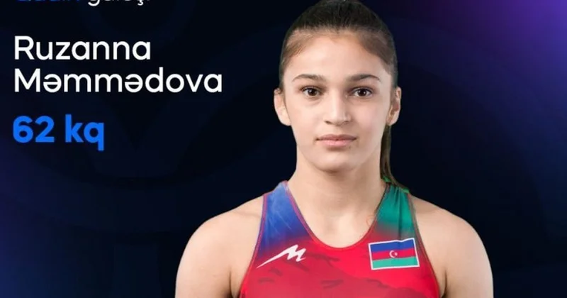 Azərbaycanın qadın güləşçisi dünya çempionatında gümüş medal qazanıb