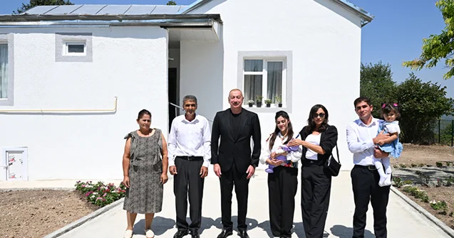 Prezident onların qonağı oldu Fotolar+Yenilənib