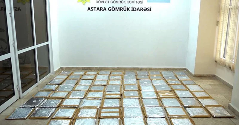 “Kahı” yükündən külli miqdarda marixuana aşkarlanıb