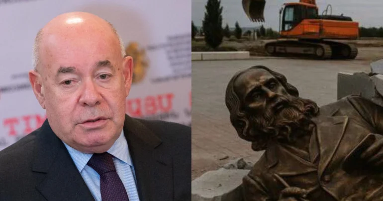 Şvıdkoy şovinist beyni yenidən çöndü:Qarabağdakı 25 heykəl və Ayvazovski...