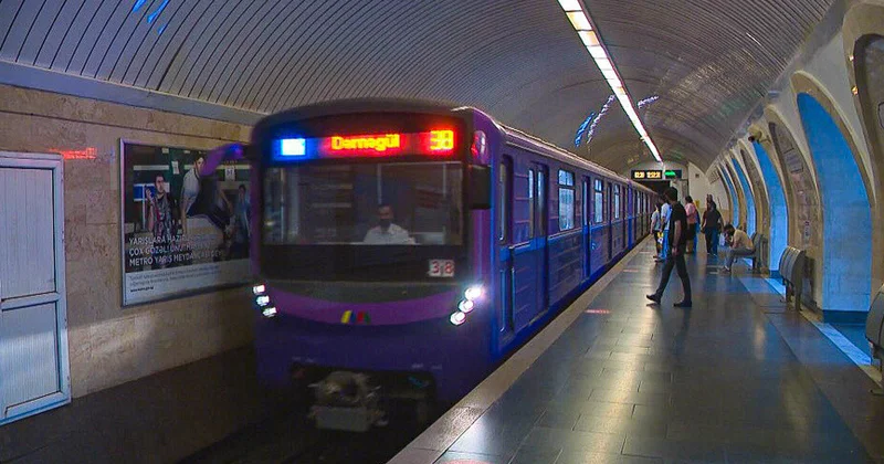 Метрополитен Баку усиливает график движения поездов