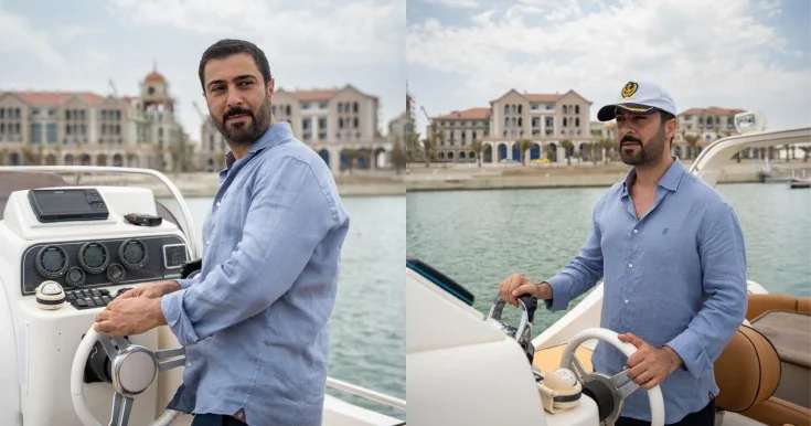 Namiq Qaraçuxurludan yaxtada Fotosessia