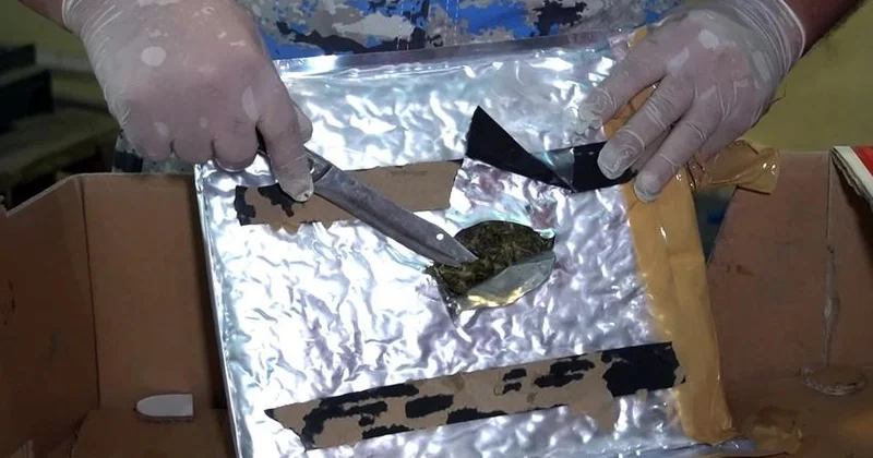 “Kahı” yükü aparan avtomobildən 70 kiloqram marixuana aşkar edilib