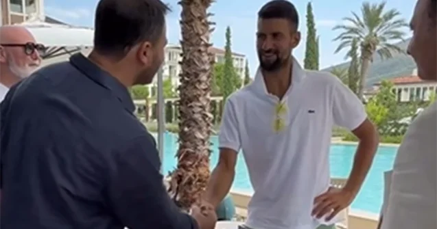 Emin Novak Cokoviçlə görüşdü Video