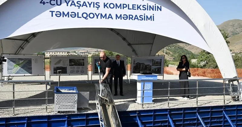 Kəlbəcər şəhərindəki 4 cü yaşayış kompleksinə 807 ailə köçürüləcək