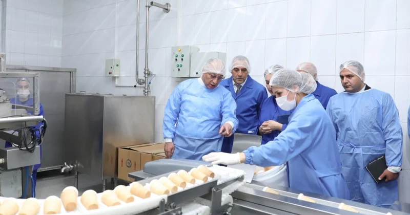 AQTA nın sədri dondurma istehsalı müəssisəsində olub