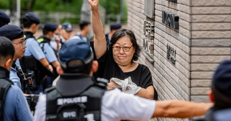 Honq Konqda Tiananmen fəalları milli təhlükəsizlik ittihamları üzrə təqsirli bilinib