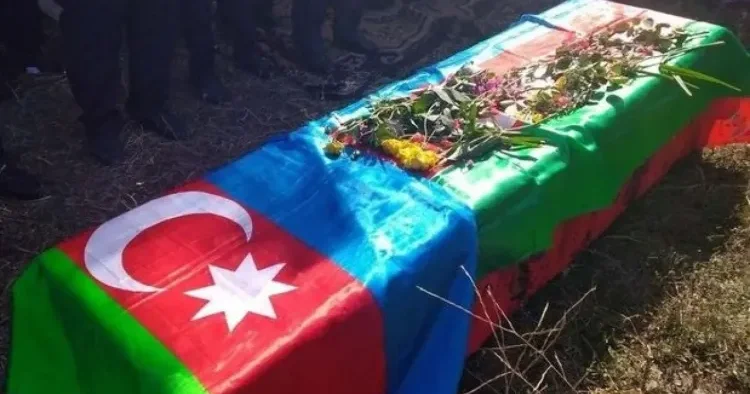 İtkin şəhid Akif Qurbanovun qalıqları dəfn edildi
