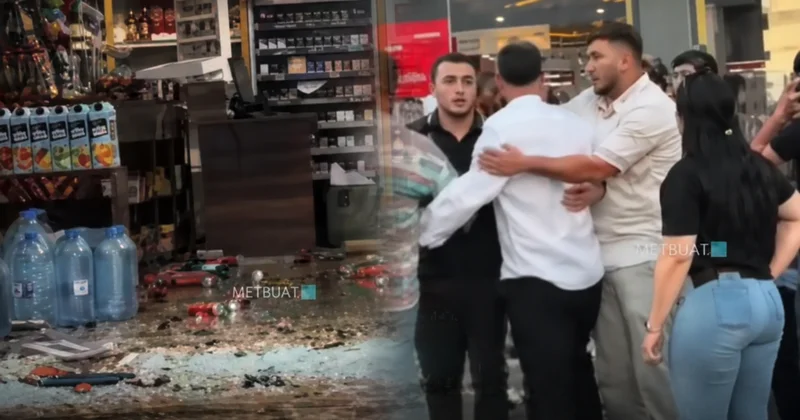 Masazırda spirtli içki üstündə insident Saxlanılan var+Video