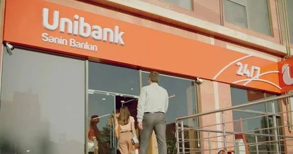 “Unibank”ın faiz gəlirləri 20% dən çox artıb