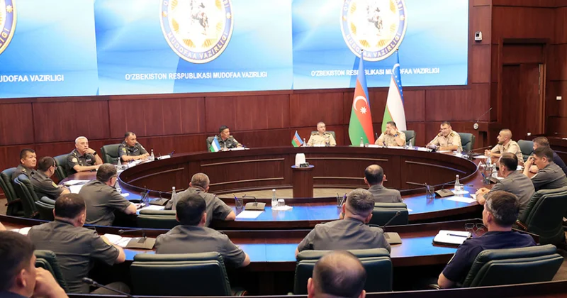 Azərbaycan və Özbəkistan Müdafiə nazirlikləri arasında təcrübə mübadiləsi üzrə işçi görüş olub