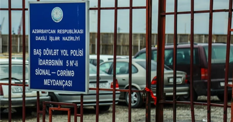 Cərimə meydançasına aparılan maşınların xərcləri sürücüyə qaytarılacaq