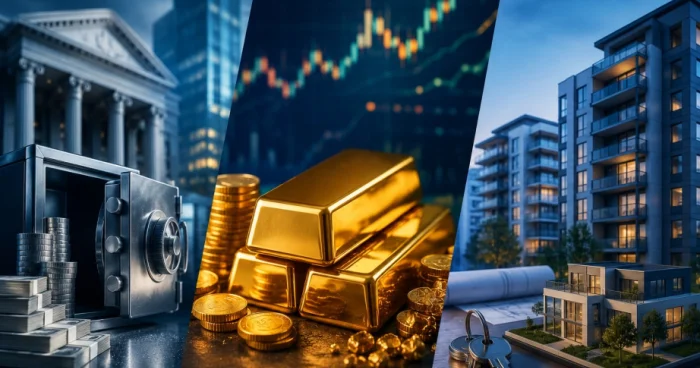 Əmanət, qızıl, daşınmaz əmlak: Pulu hara qoymalı?