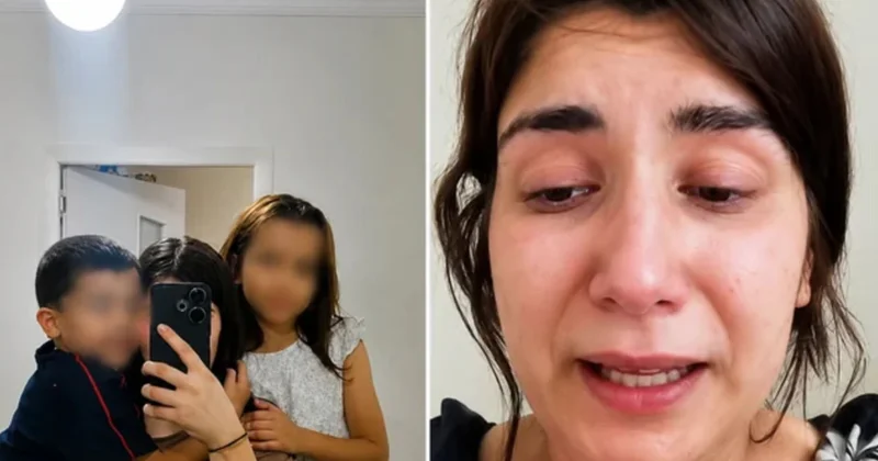Uşaqları əlindən alınan ana övladlarına qovuşdu