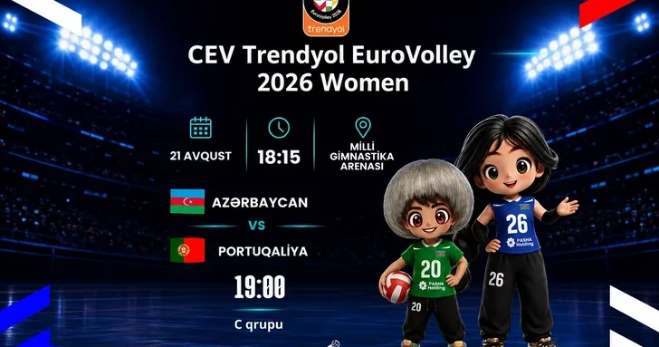 В Баку стартуют матчи группы C чемпионата Европы по волейболу среди женщин
