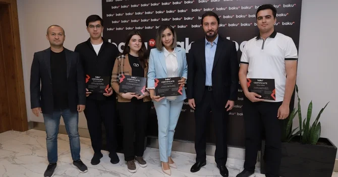 Özbəkistan Milli Teleradio şirkətinin nümayəndə heyəti Baku TV də təlim proqramında iştirak edib