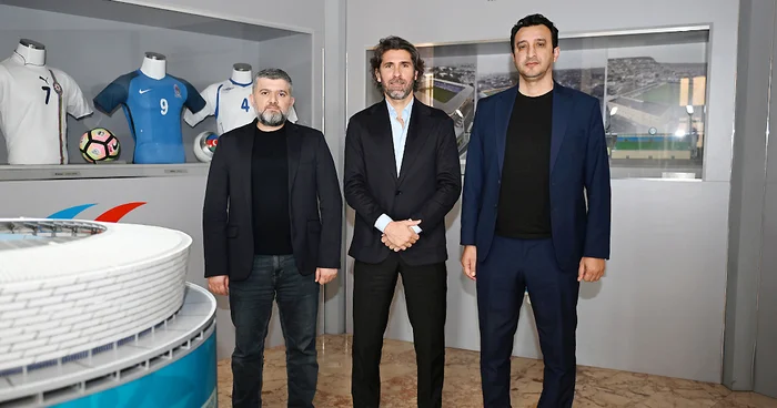 UEFA rəsmisi Bakıda səfərdə olub