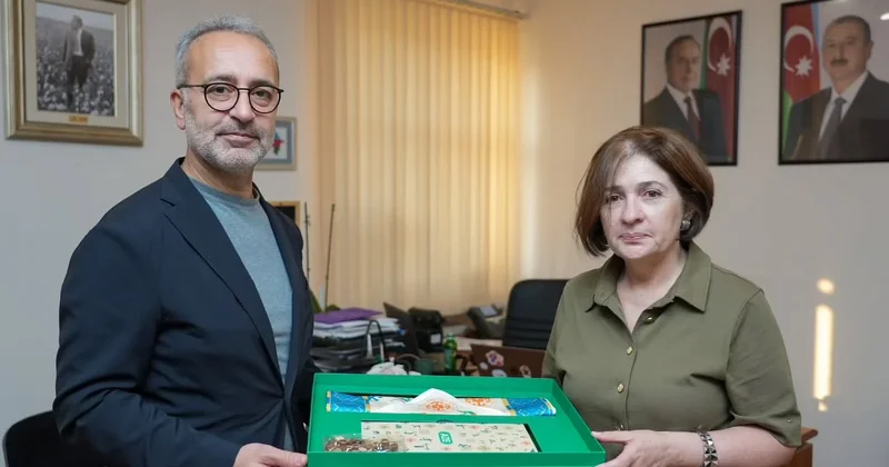 İndira Hacıyeva Dünya Etnosport Konfederasiyasının nümayəndələri ilə görüşüb FOTO