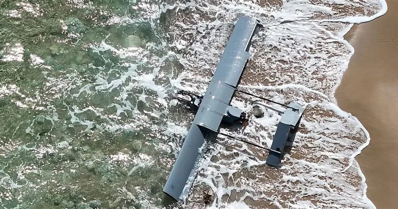 В Стамбуле прибило к берегу беспилотник ВИДЕО