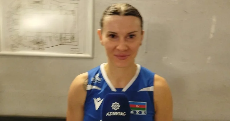 Azərbaycan millisinin voleybolçusu: Meydanda əsl əzmkar mübarizə nümayiş etdirdik