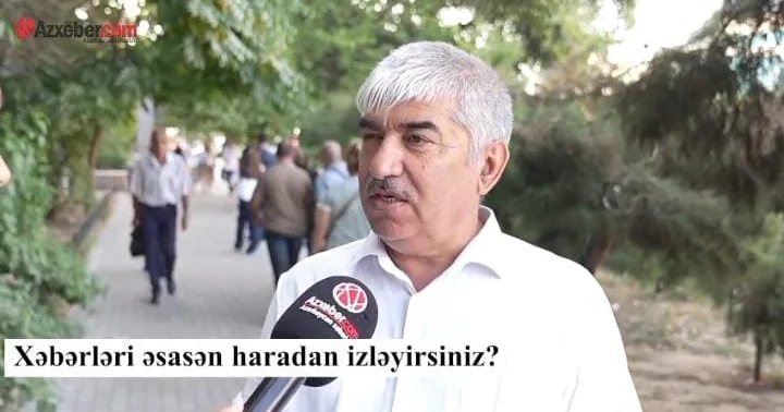 Şəhər sakinləri xəbərləri haradan izləyirlər? VİDEOSORĞU