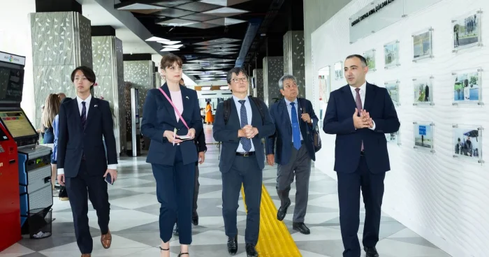 Yaponiya Parlamentinin nümayəndə heyəti “ASAN xidmət”də │FOTOLAR