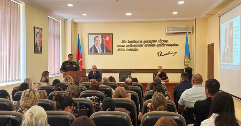 Xüsusi qayğıya ehtiyacı olan şəxslərin mühafizəsi bizim prioritetimizdir mövzusunda kurs seminar keçirilib